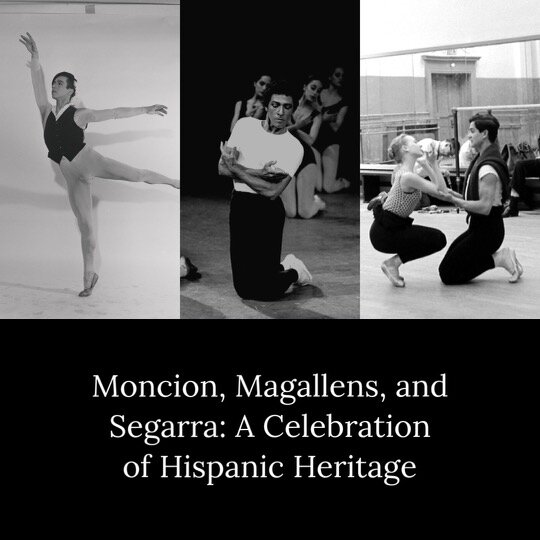 October 15th - As we approach the end of Hispanic Heritage month, the Dancers of New York City Ballet wish to pay tribute to three Hispanic dancers that graced our stage in the early days of our company’s history.
